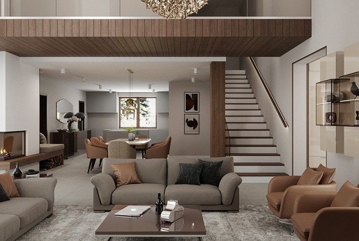 High ceilings, noble elegance