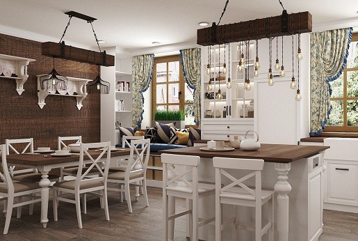 Family house designed in Provençal style.