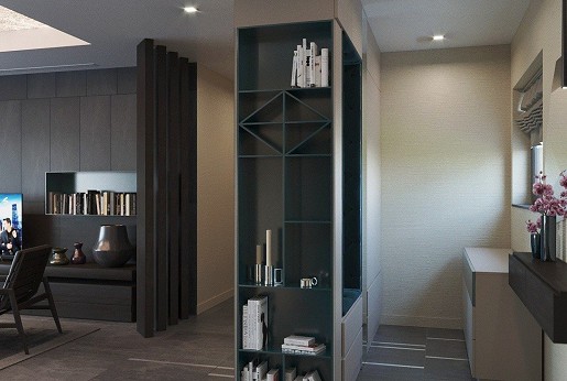 Complete interior design of a 164 m² family home for a childless couple in their thirties.